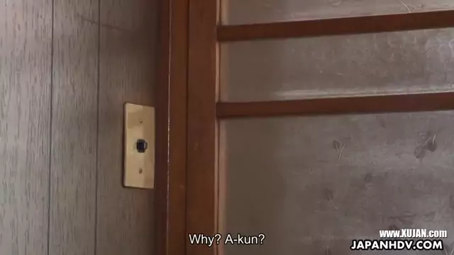Japanese sweetie sucks a big dick with joy