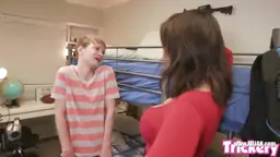 Cheeky Bugger Alex TRICKS Ivy Labelle into fucking