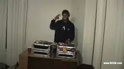 Naughty teen cunt fucked at real frat party