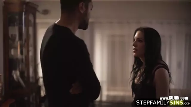 Petite brunette sucking stepcousins huge black cock