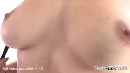 Her cunt might break after this huge black cock Skye Blue
