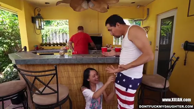 Holly Hendrix Has Some Fun With Her Dads Older Friend