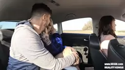 Wild inked Alexxa Vice wants orgasm by the road ASAP