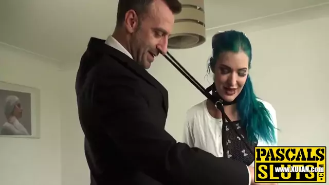 Pierced assfucking young bitch gets her tight ringpiece ruined