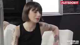 Brunette Girl Silvia Soprano Ass Fucked By Monster huge black cock