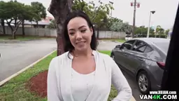 Big Boobed girl bouncing on a huge cock
