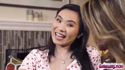 Kimmy pleasures Claras virgin muff to the next level