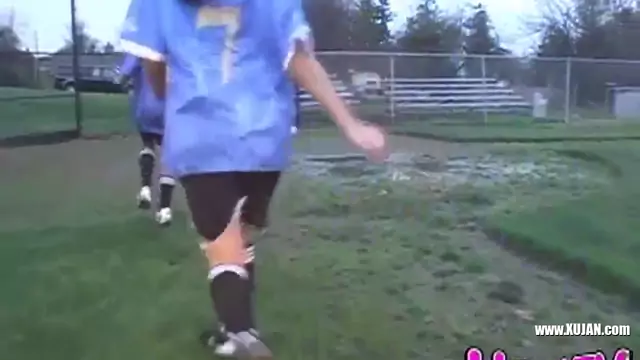 Euroslut soccer teens go lesbo