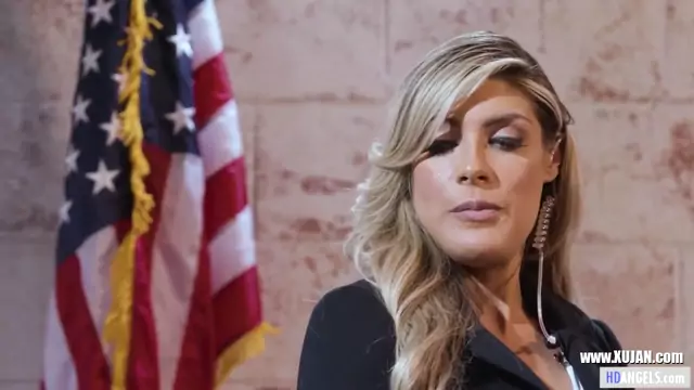 GIRLSWAY Sexy woman bodyguard persuades politician to choose women Ellie Lilly Jamie Michelle