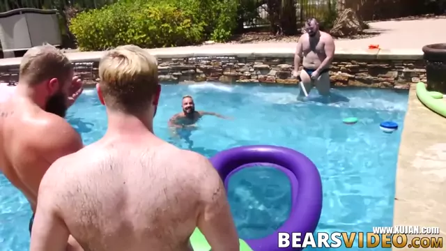 Unshaved big bears sucking shaft before fucking raw hardcore
