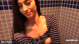 Double private casting scene with a brunette babe Jasmine Vega