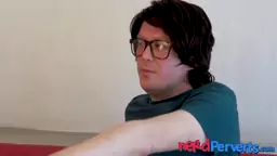 Smalltitted teen orally pleases two dicks to make it big