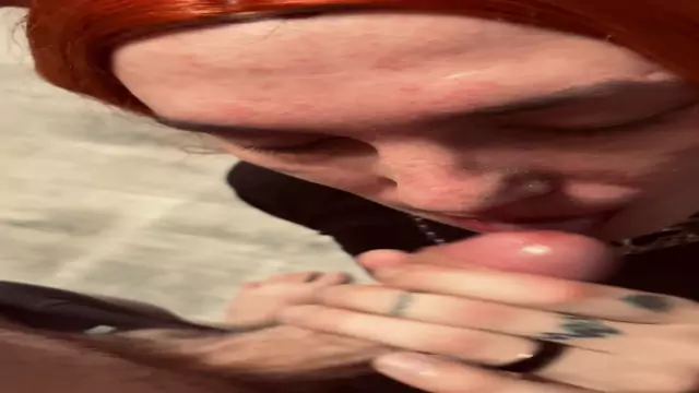 sissy slut sucks my dick