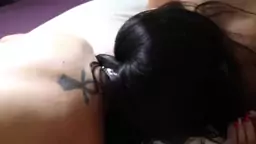 two asian sluts comes to the hotel and get fucked creampied and whored out in a bbc gangbang