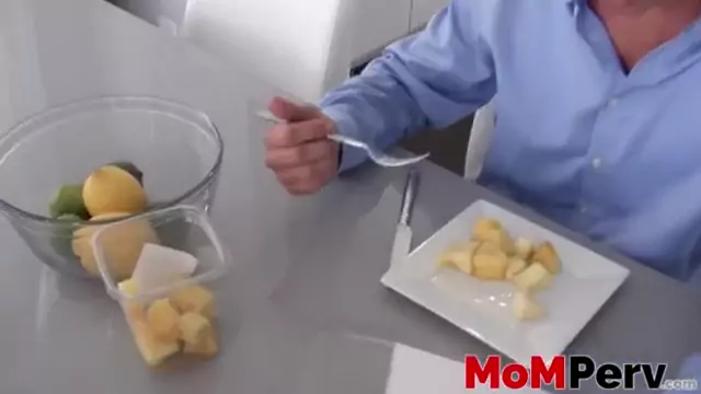 Kinky stepmom sucks her stepsons cock