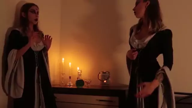 Witch suck dick of her copy Futunari fantasy
