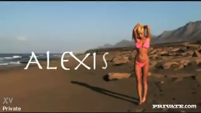 Beautiful Alexis Has Sex on the Beach Including Handjob and Facial
