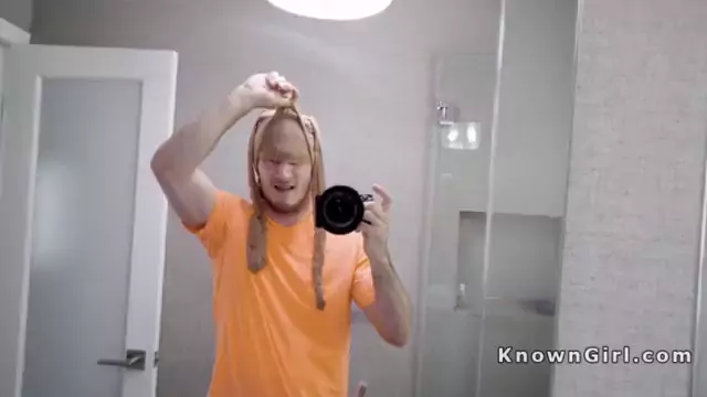 Pantyhose lover bangs his big ass girlfriend