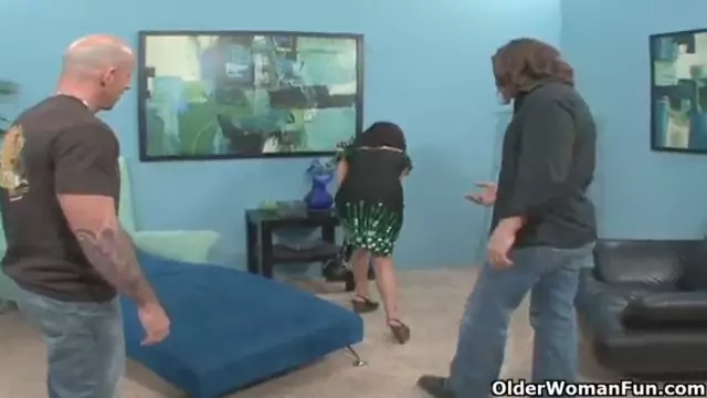 Milf fucks a stranger while cuckold hubby takes pictures with his phone