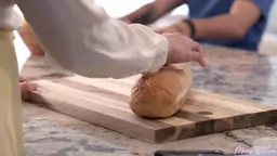 Ivy Ireland drops on her knees to suck and gets fucked in the kitchen
