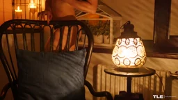 Sexy blonde Babe Tasha Holz enjoys stripping down