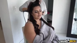 BANGBROS Curvy MILF Sofia Rose BTS Footage With Young CoStar Lil D