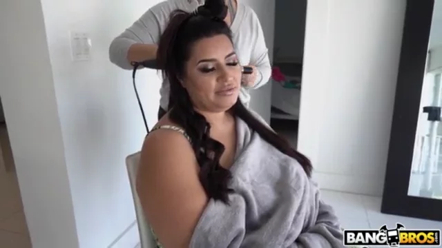 BANGBROS Curvy MILF Sofia Rose BTS Footage With Young CoStar Lil D