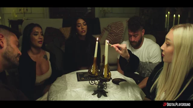 Sexy Jasmine Sherni stiffly fucked by Xander Corvus after a seance