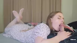 step Daddy Twice Massive Cum in Mouth Step Daughter