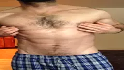 42 year old guy, nipples.