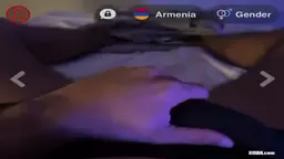Armenian guy jerking no cum